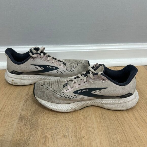 Brooks Launch GTS 8 Primrose Ombré Light Pink Athletic Running Shoes Size 6 - Picture 5 of 7